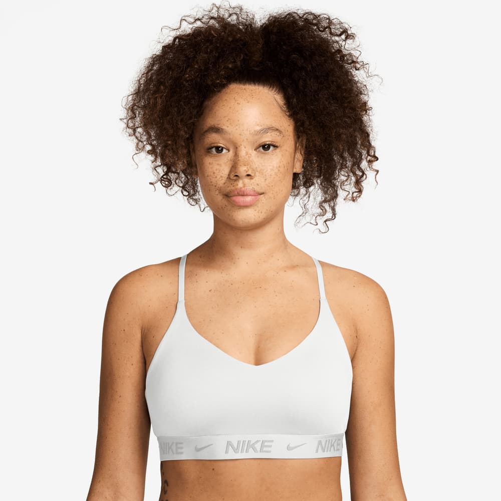 W Indy Light Support Bra Reggiseno sportivo Nike 462063000410 Taglie M Colore bianco N. figura 1