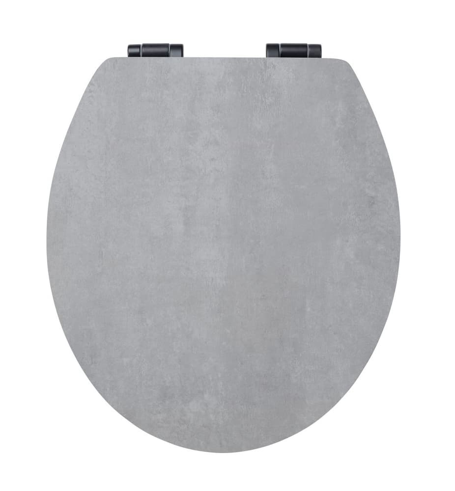 Sedile per WC Troyes Slow Down cemento grigio - MDF-FSC® 100% Sedile WC diaqua 673317000000 N. figura 1