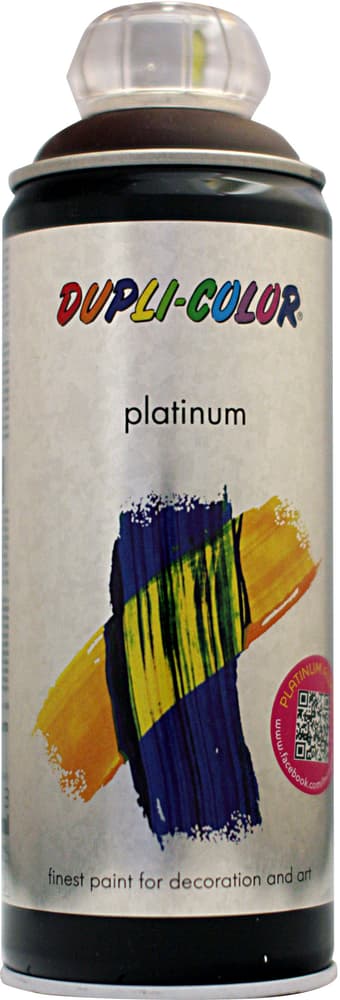 Vernice spray Platinum opaco Lacca colorata Dupli-Color 660800200012 Colore Nero Contenuto 400.0 ml N. figura 1