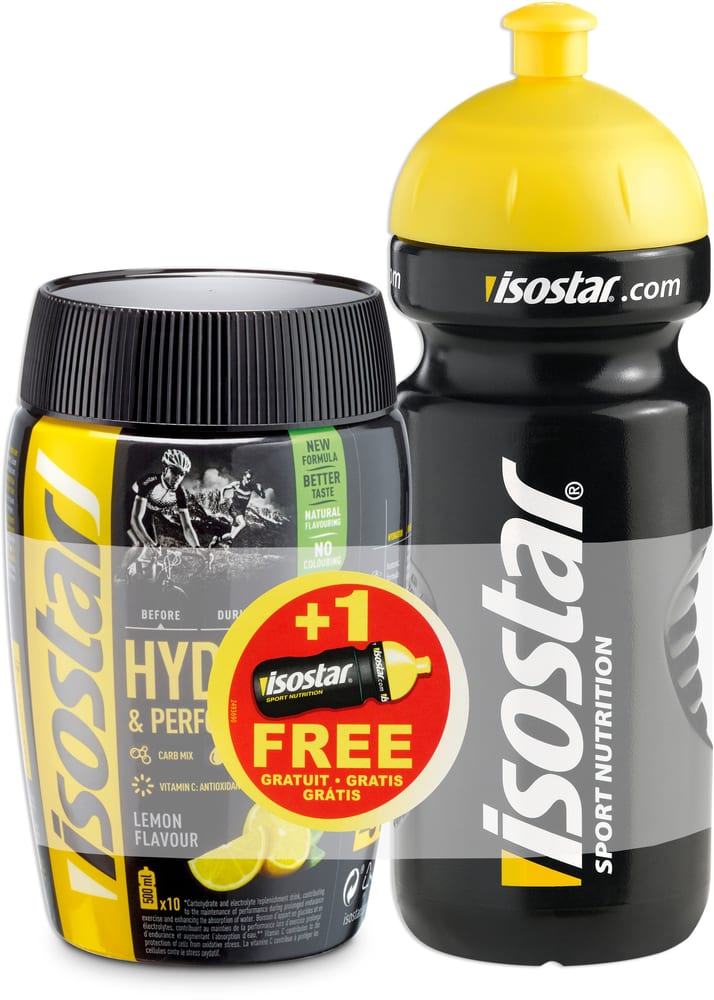 Hydrate + Perform Bundle Sportgetränk Isostar 463086102393 Farbe farbig Geschmack Zitrone. Bild-Nr. 1