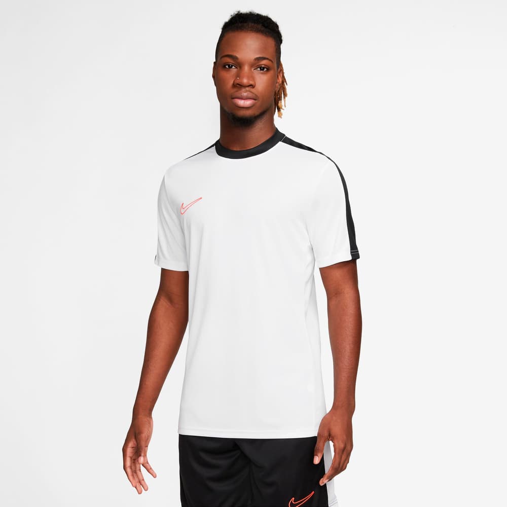 Dri-FIT Short-Sleeve Academy T-shirt Nike 491131100310 Taglie S Colore bianco N. figura 1