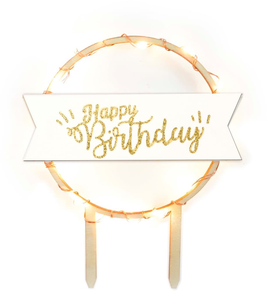 Happy Birthday Décoration de gâteau ScrapcooScrapCooking 668066600000 Photo no. 1