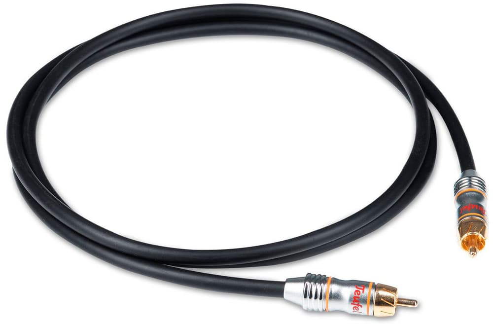 C7515D Koaxial-Kabel (1.5m) - Schwarz Audiokabel Teufel 785300138179 Bild Nr. 1