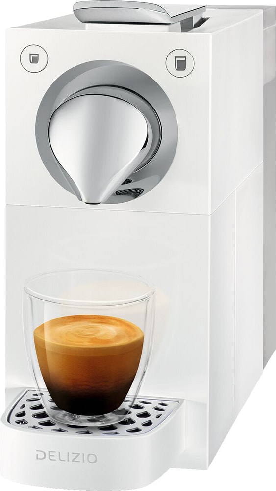 UNA II Pure White Machine à café à capsules Delizio 717494200000 Photo no. 1