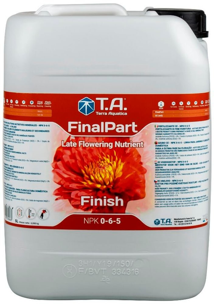 T.A. FinalPart Finish 10 Liter Flüssigdünger Terra Aquatica 669700104366 Bild Nr. 1