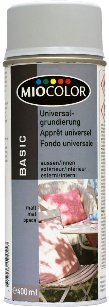 Vernice spray a base di resina sintetica Vernici di fondo Miocolor 660819000000 N. figura 1
