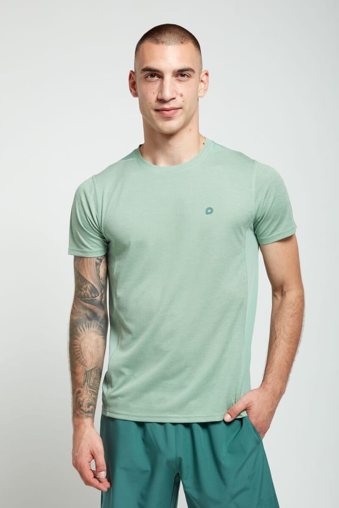 Shirt SS T-shirt Perform 471832800461 Taglie M Colore verde chiaro N. figura 1