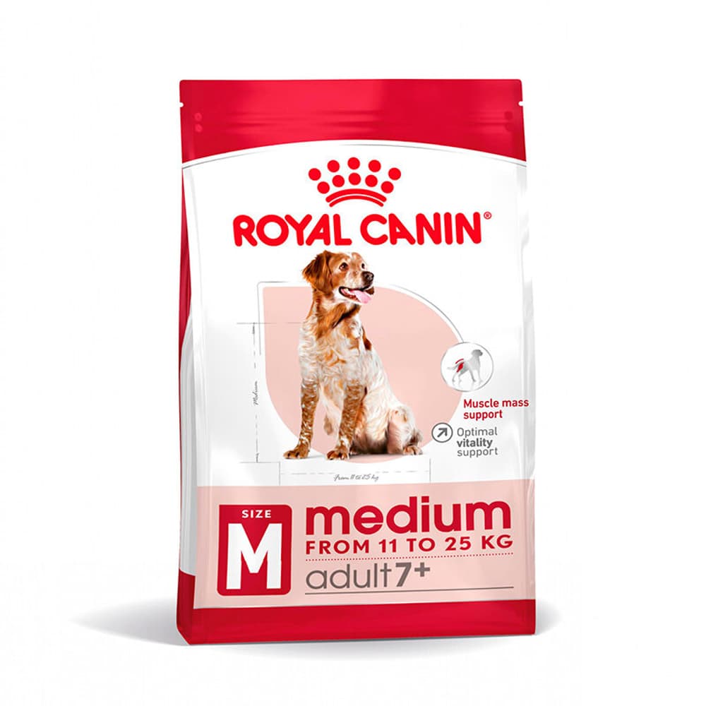 Medium Adult 7+, 15 kg Cibo secco Royal Canin 658686700000 N. figura 1