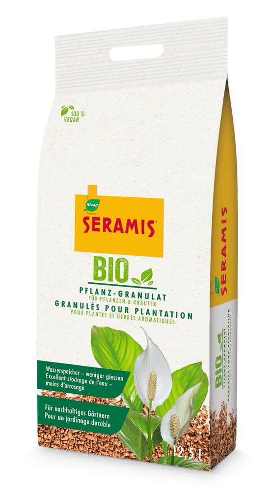 Seramis® Granulé pour plantation Bio 12.5 l Granulés pour plantes Seramis 658117700000 Photo no. 1