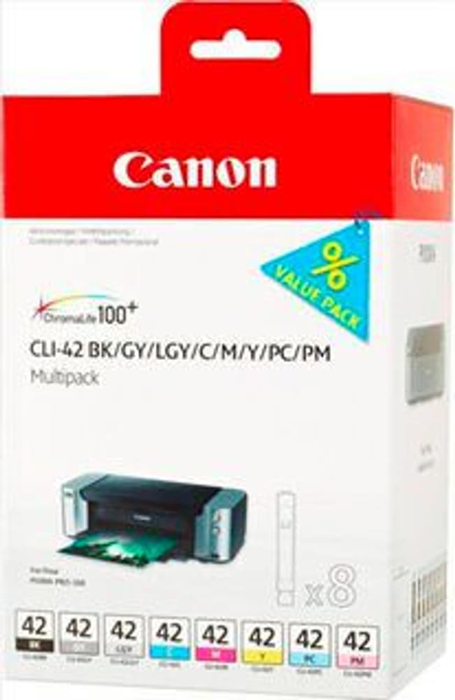 CLI-42 Multipack cartuccia d'inchiostro Cartuccia d'inchiostro Canon 785302423537 N. figura 1