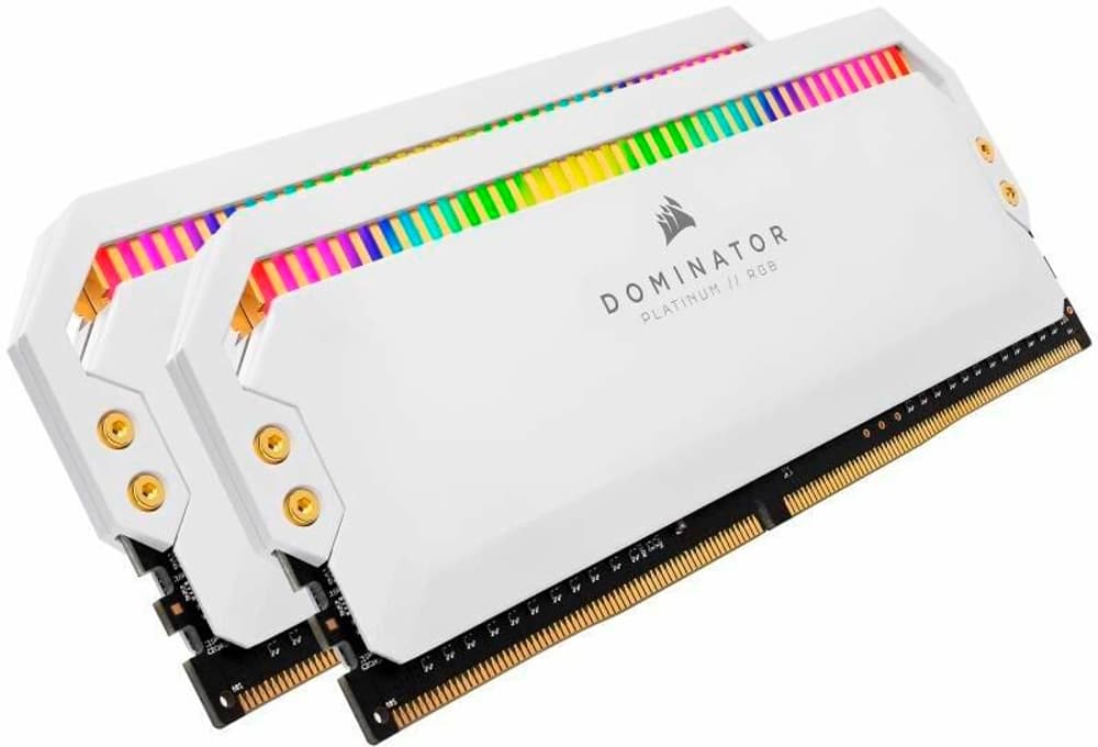 DDR4-RAM Dominator Platinum RGB White 3600 MHz 2x 8 GB Mémoire vive Corsair 785302409381 Photo no. 1