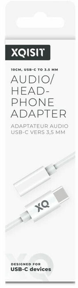 Adapter - USB-C to 3,5mm Adaptateur USB XQISIT 798800101438 Photo no. 1