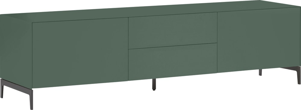 LUX Buffet basso 400851900000 Dimensioni L: 180.0 cm x P: 46.0 cm x A: 49.5 cm Colore Verde N. figura 1