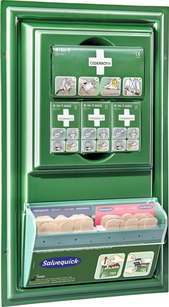 Tavola di pronto soccorso mini Farmacia Cederroth 617179300000 N. figura 1