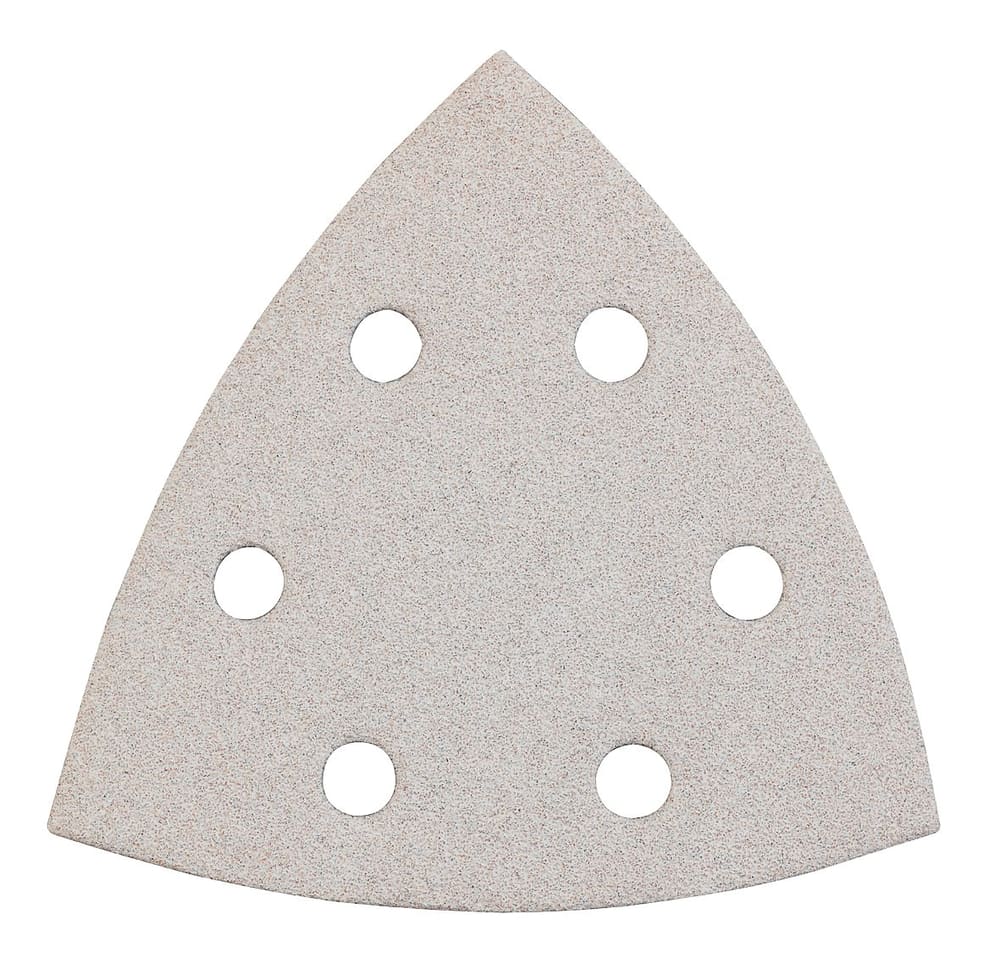 “Silberschliff”, ø 96 mm, G40, 5 pcs. Patins abrasifs triangulaires bois & laque kwb 610528800000 Photo no. 1