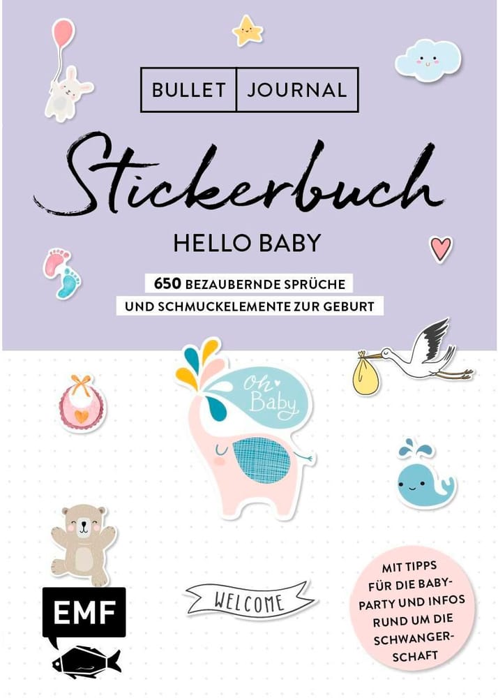 Stickerbuch Hello Baby 650 Stück Stickerbuch EMF 785302426907 Bild Nr. 1
