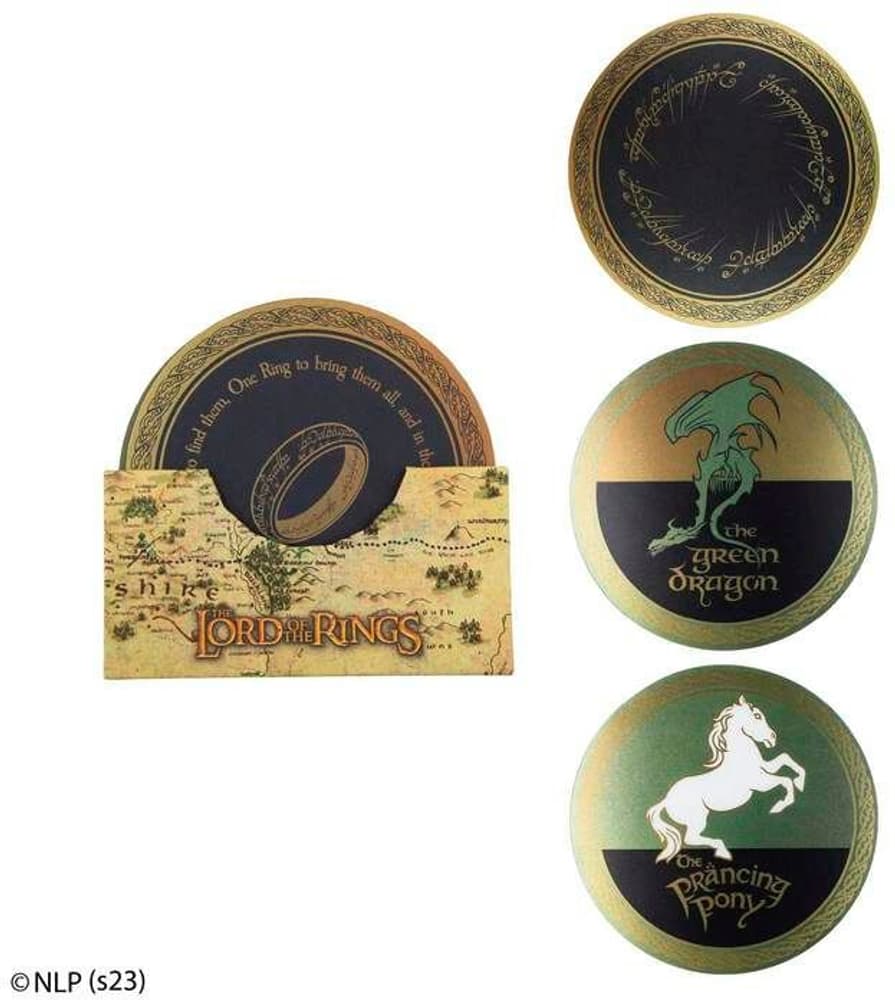 Lord of the Rings: Coaster (Set of 4) Merch Cinereplicas 785302408249 Photo no. 1