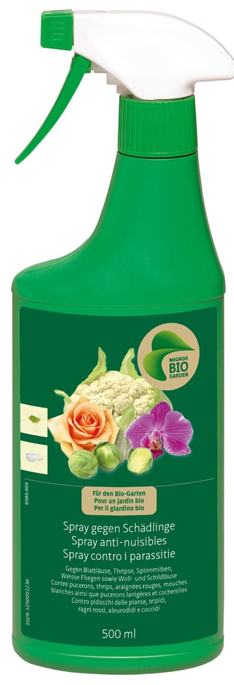 Spray gegen Schädlinge, 500 ml Insektizid Migros Bio Garden 658502900000 Bild Nr. 1