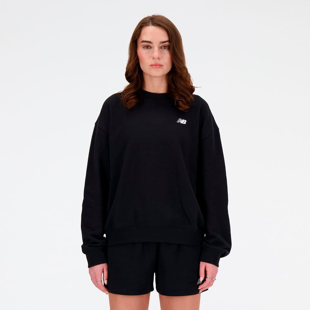 W Sport Essentials French Terry Small Logo Crew Sweatshirt New Balance 472634700320 Grösse S Farbe schwarz Bild-Nr. 1