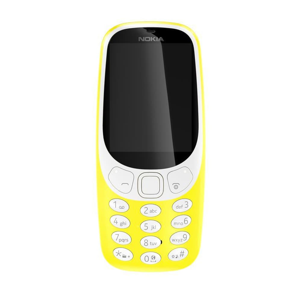 3310 Dual Sim gelb Mobiltelefon Nokia 79462340000017 Bild Nr. 1