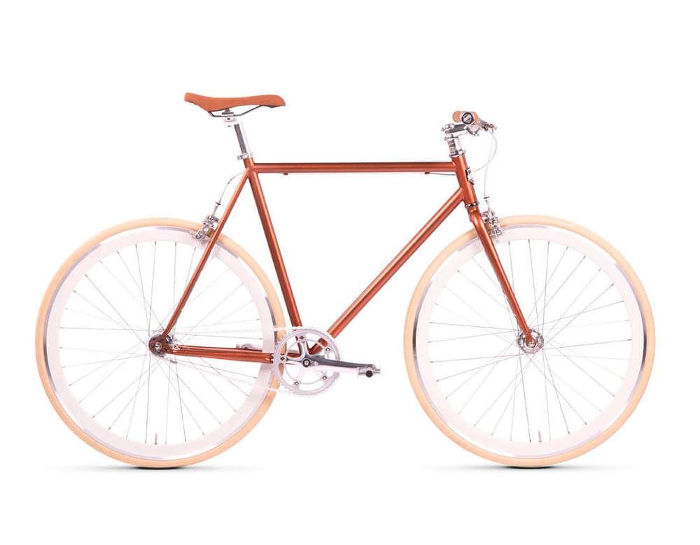 Fixie Bike Bicicletta da città Siech Cycles 464043905870 Colore marrone Dimensioni del telaio 58 N. figura 1