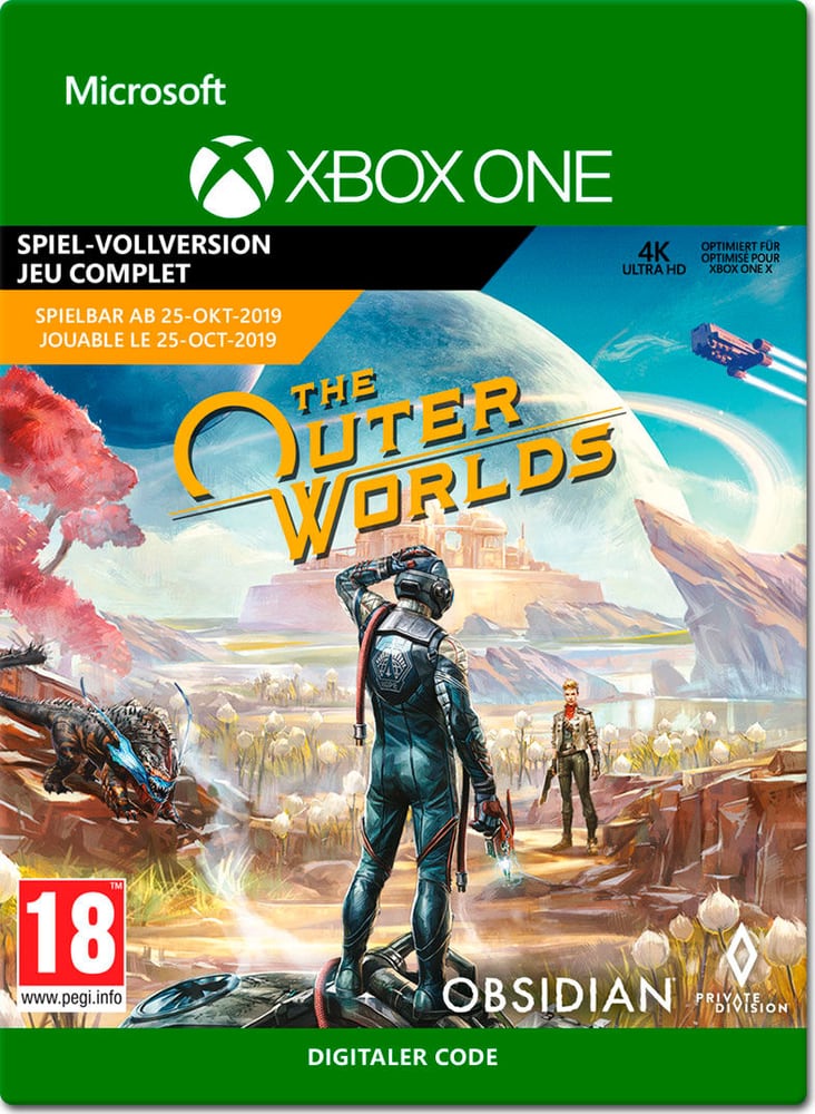 Xbox One - The Outer Worlds Jeu vidéo (boîte) 785300148232 Photo no. 1