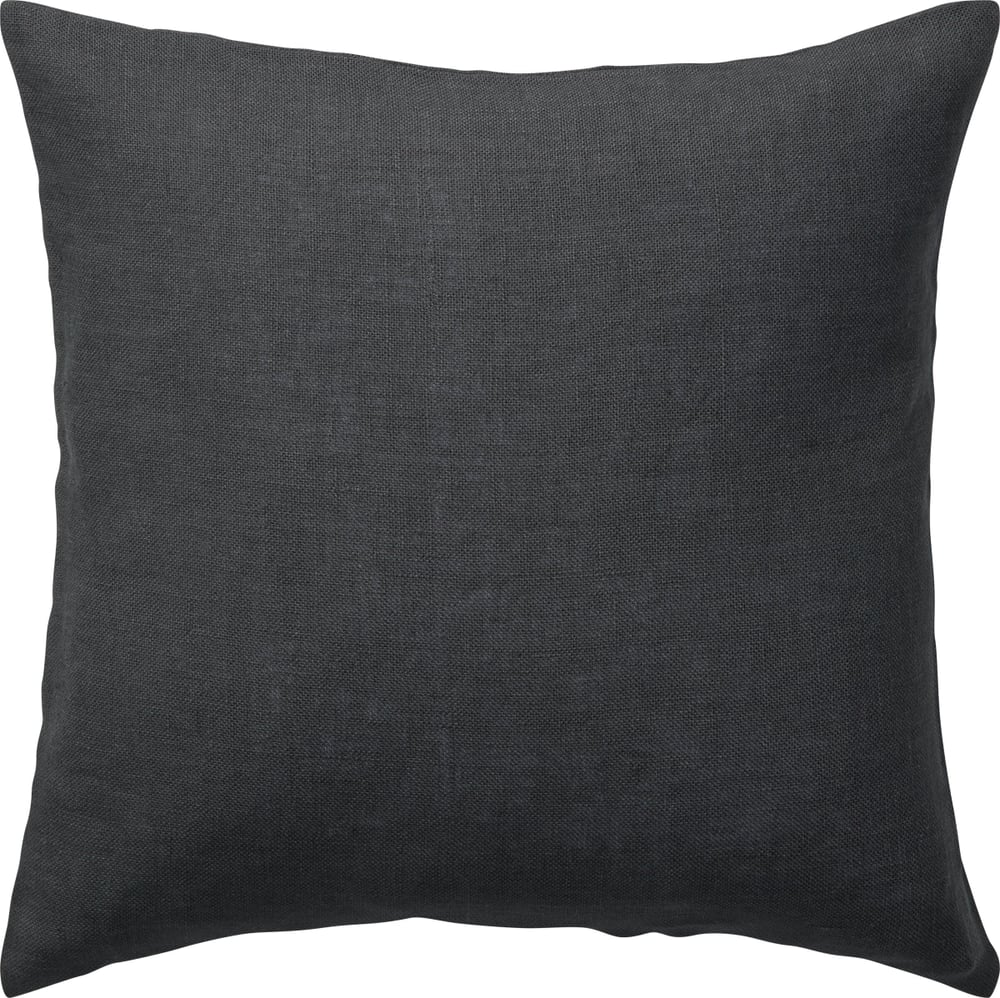 LINNE Housse pour coussin décoratif 457700440884 Couleur Anthracite Dimensions L: 45.0 cm x H: 45.0 cm Photo no. 1