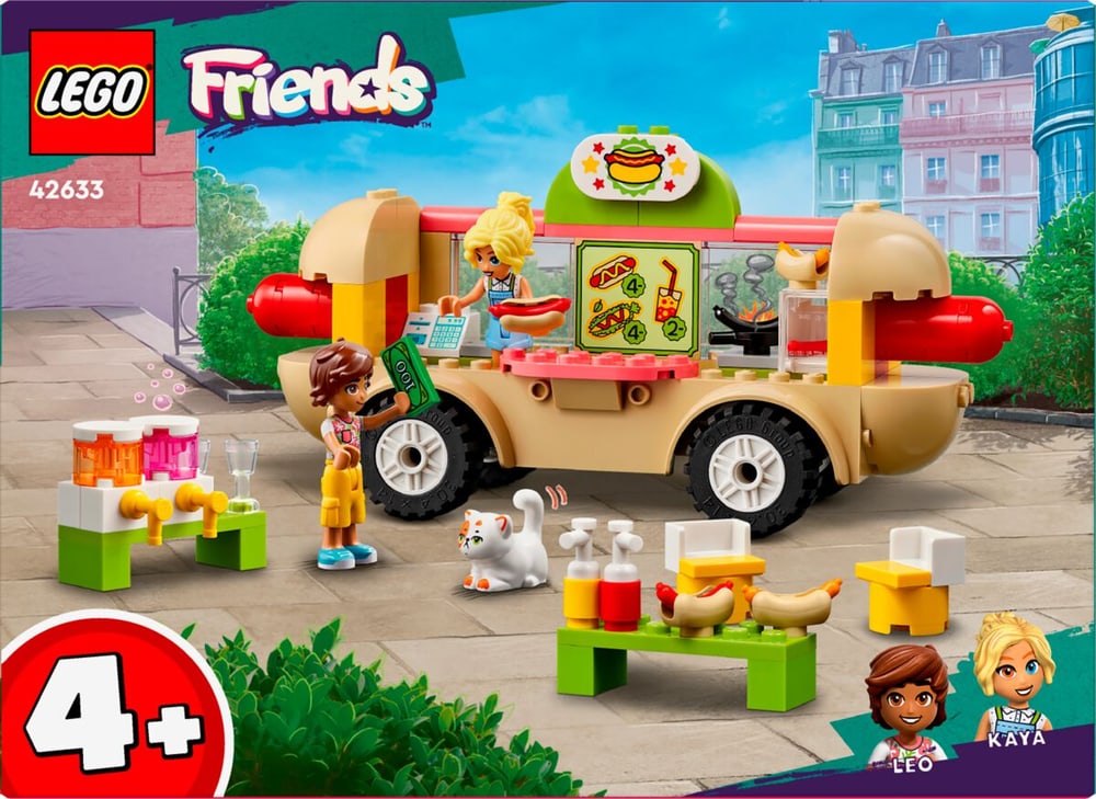 Friends 42633 Food Truck hot-dog LEGO® 741909300000 N. figura 1