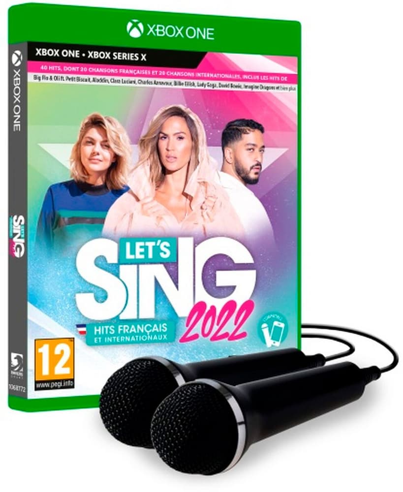XSX - Let`s Sing 2022 français et internationaux + 2 Mics (F) Game (Box) 785300162898 Bild Nr. 1