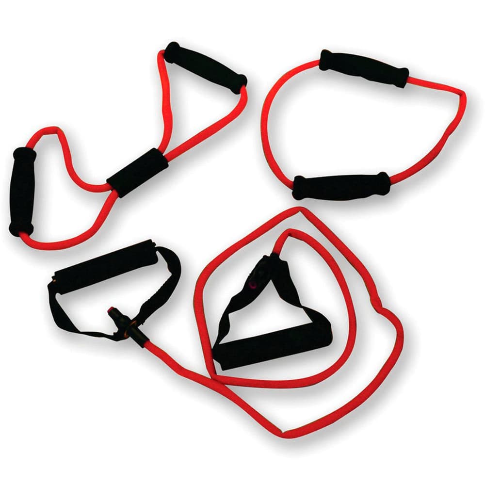 Tubing Set elastico con maniglie Sistema di allenamento a lacci Tunturi 463068700000 N. figura 1