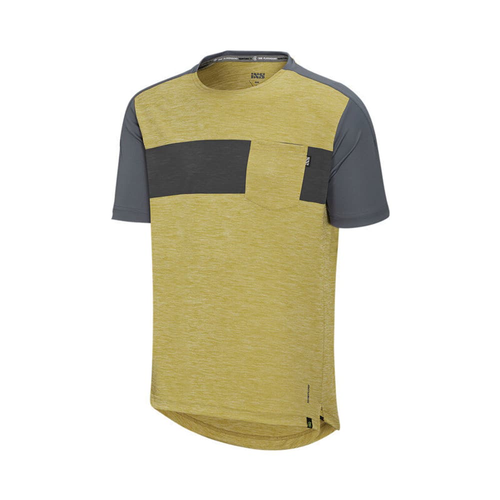 Flow X T-shirt iXS 469485400253 Taille XS Couleur jaune foncé Photo no. 1