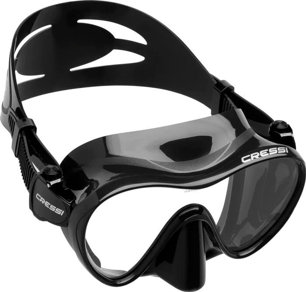 Maske F1 Taucherbrille Cressi 464753200020 Grösse Einheitsgrösse Farbe schwarz Bild-Nr. 1