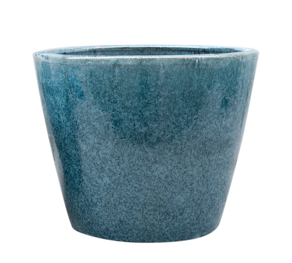 Daslin Pot à fleurs 656096900030 Couleur Bleu Taille ø: 30.0 cm x H: 25.0 cm Photo no. 1