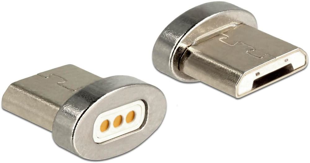 magnétique Adaptateur connecteur sans câble Micro-USB B Adaptateur USB DeLock 785300195263 Photo no. 1