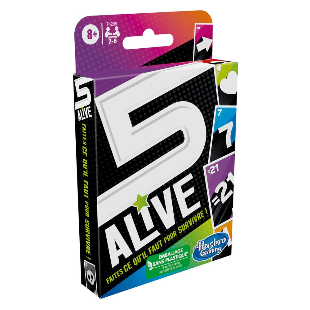 Five Alive (FR) Giochi di società Hasbro Gaming 749019800200 Colore neutro Lingua Francese N. figura 1