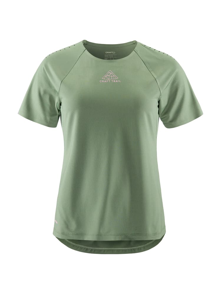 PRO TRAIL SS TEE W T-shirt Craft 470764500668 Taille XL Couleur vert mousse Photo no. 1