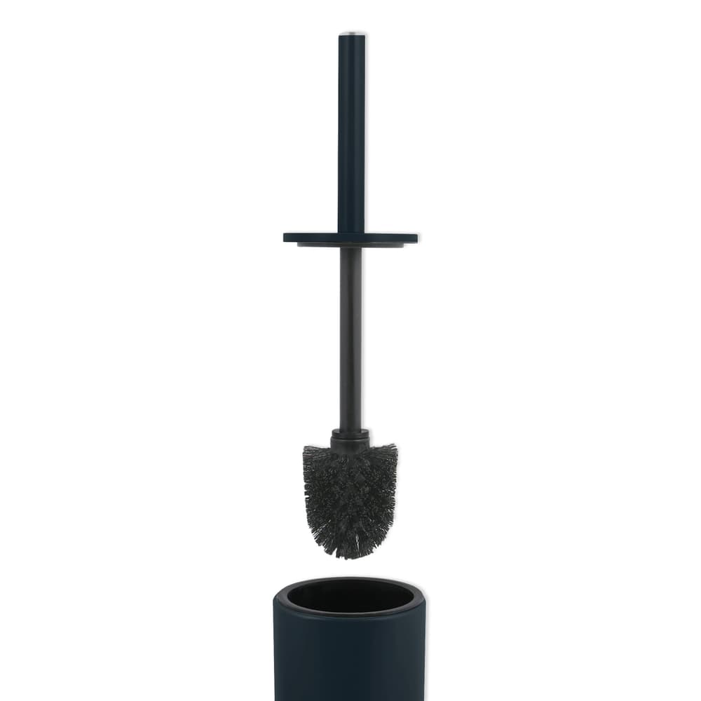 AKIRA MATT-BLACK Spazzole per WC con supporto spirella 674177200000 N. figura 1