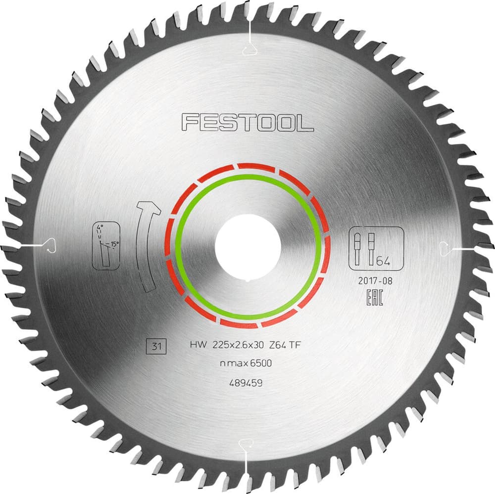 Spezial-Kreissägeblätter Kreissägeblatt Festool 601372500000 Bild Nr. 1