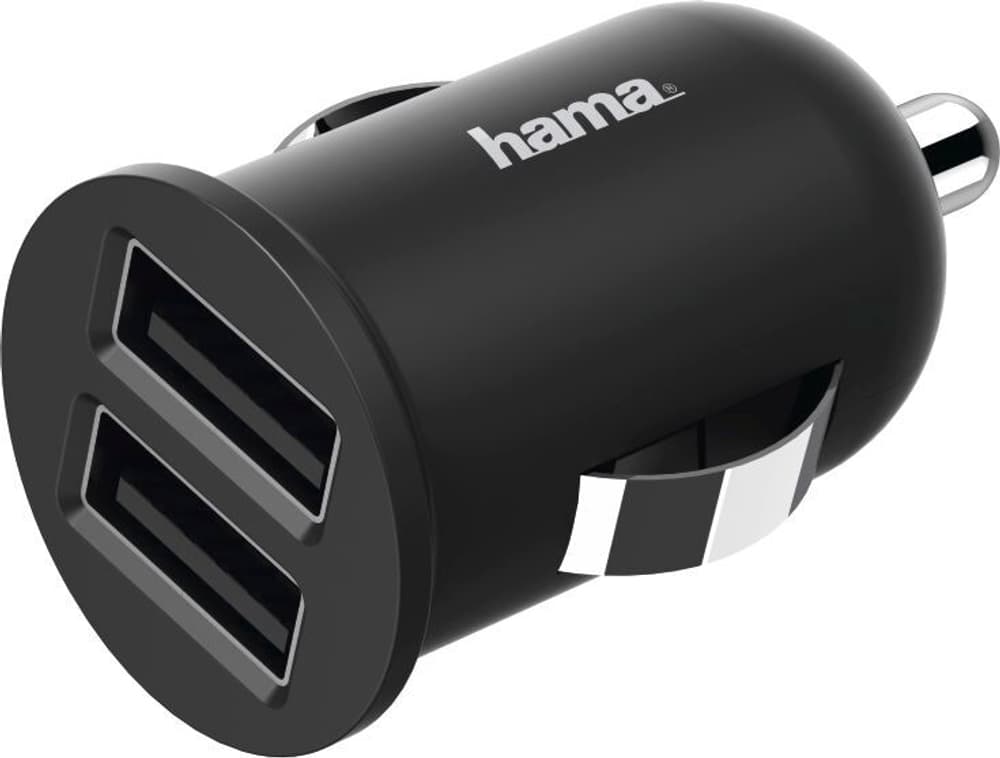 Caricabatterie da auto, 2x USB-A Adattatore per auto Hama 785300180517 N. figura 1