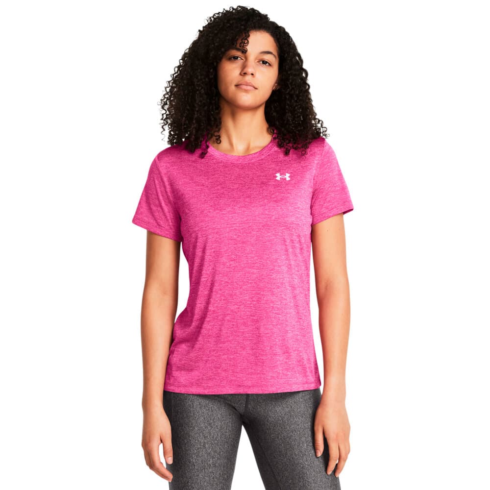 W Tech SSC Twist T-Shirt Under Armour 471854700529 Grösse L Farbe pink Bild-Nr. 1