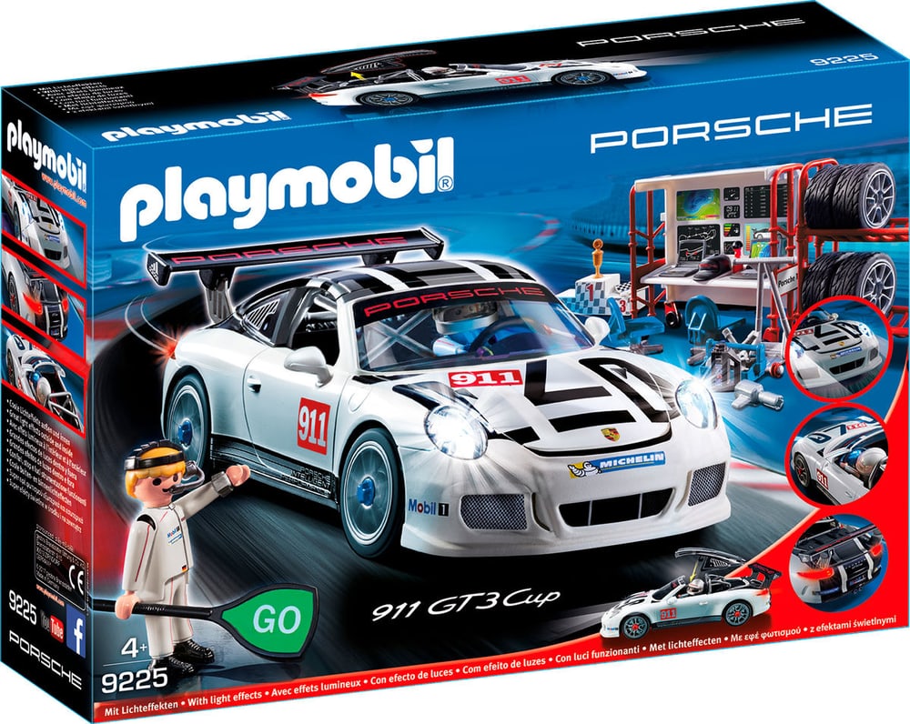Sports & Action Porsche 911 GT3 Cup 9225 PLAYMOBIL® 74607790000016 No. figura 1