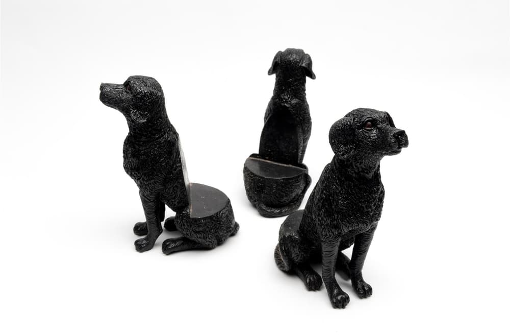 Piedi di vaso Potty Feed Labrador seduti, set da 3 Piedi dei vasi per piante Jardinopia 785300186524 N. figura 1