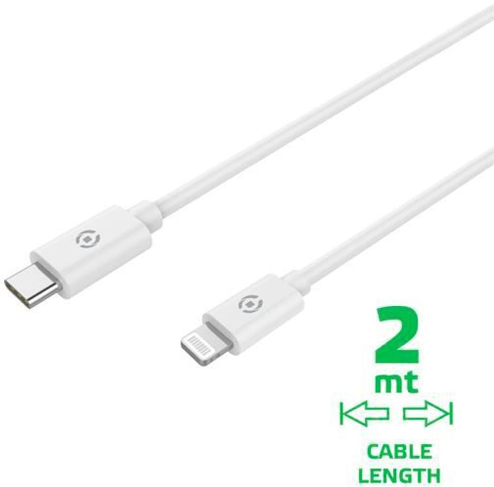 USBLIGHTC2M - Lightning to USB-C Cable 60W Câble USB Celly 772848200000 Photo no. 1
