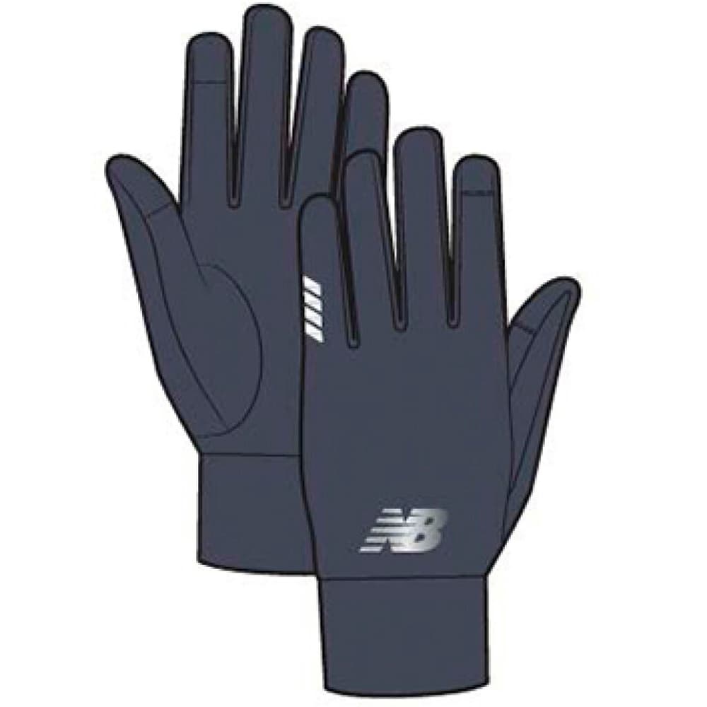 Onyx Grid Fleece Glove Guanti da corsa New Balance 468903601382 Taglie S/M Colore turchese chiaro N. figura 1
