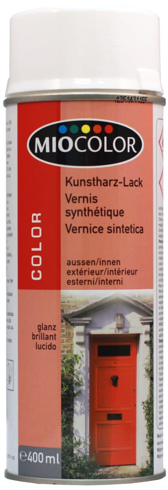 Vernice spray a base di resina sintetica Lacca colorata Miocolor 660814400000 N. figura 1