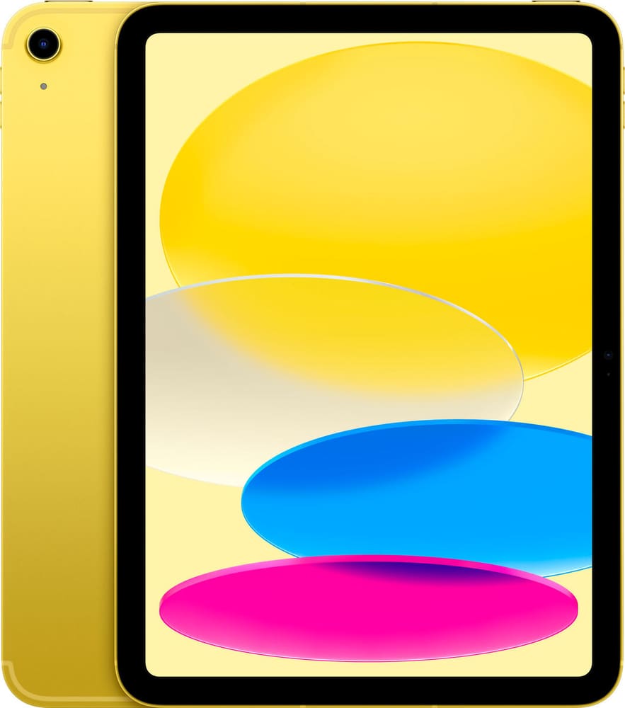 iPad 10th 10.9 Wi-Fi+Cellular 256GB Yellow Tablette Apple 799144900000 Couleur Yellow Capacité de Mémoire 256.0 gb Photo no. 1