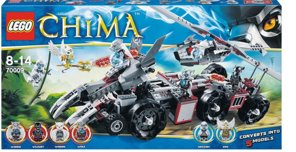W13 LEGO CHIMA WORRIZ' MACHINE COM.70009 LEGO® 74783300000013 Photo n°. 1