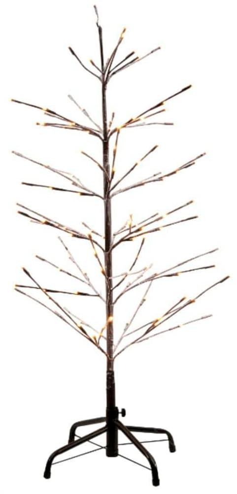 Baum Issac, 120 cm, 110 LEDs, Braun Kunstbaum Sirius 785302412444 Bild Nr. 1