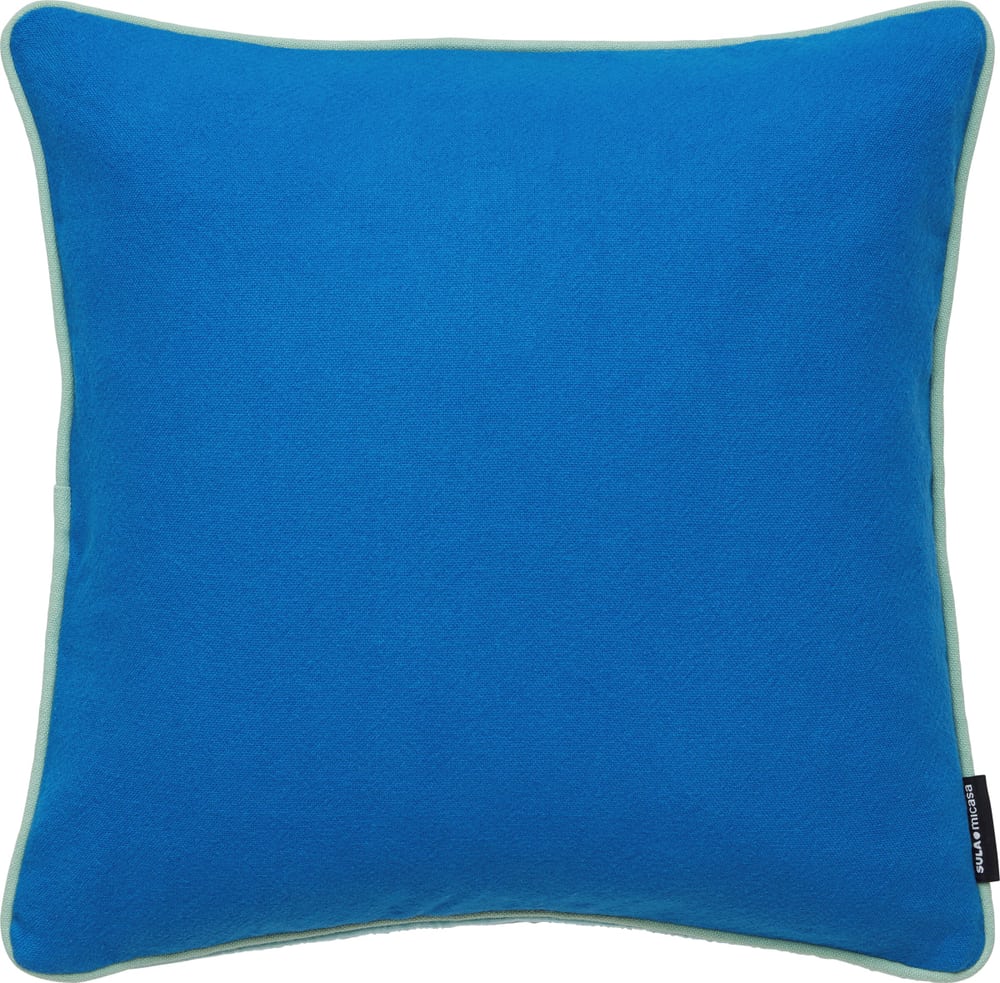 SOLE Cuscino decorativo SULA x Micasa 450793440840 Colore Blu Dimensioni L: 45.0 cm x A: 45.0 cm N. figura 1