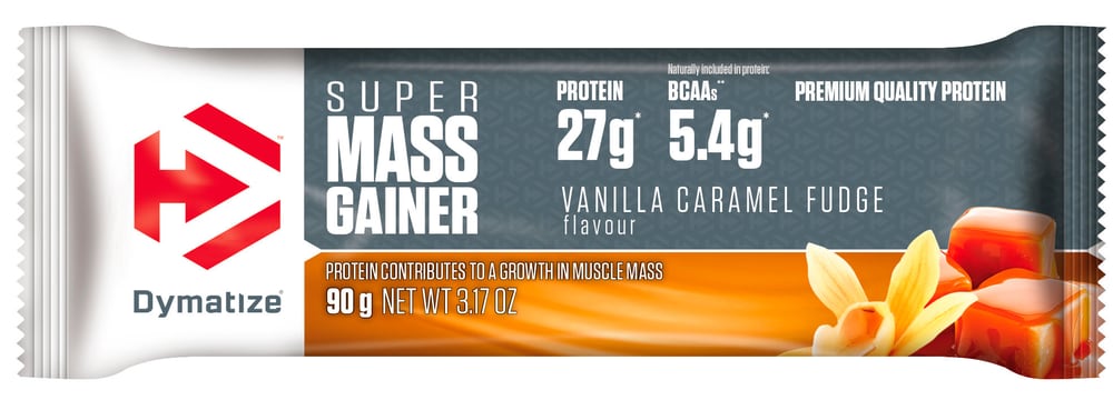 Super Mass Gainer Bar Proteinriegel Dymatize 463012303700 Farbe 00 Geschmack Vanille Bild-Nr. 1